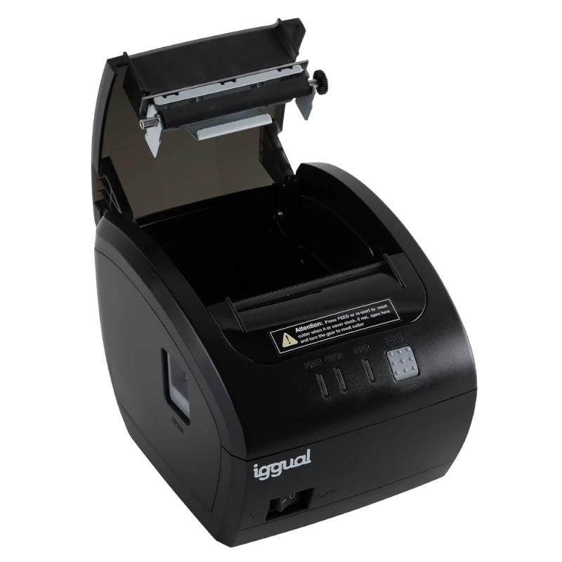 iggual Impresora térmica tickets TP EASY 80 USB+RJ