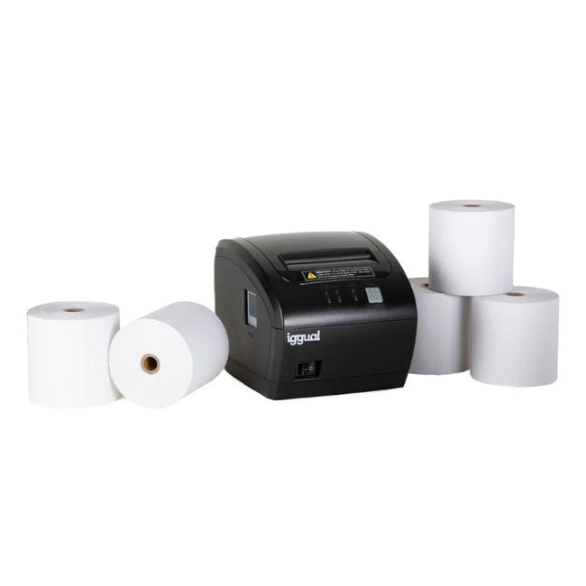 Kit impresora térmica tickets TP EASY 80 + 5 rollo Hover Image