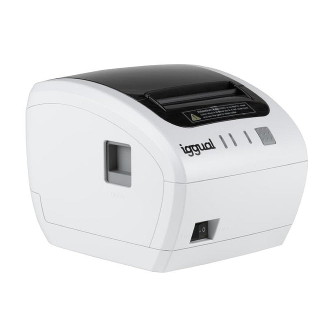 iggual Impresora térmica TP EASY 80W USB+RJ11 blan Hover Image