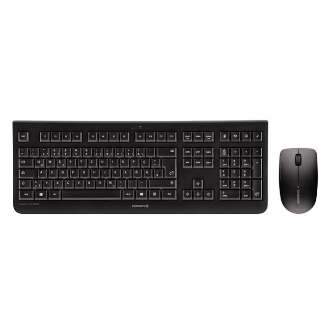 Cherry Teclado+Ratón Inalámbrico Inglés DW3000 Neg Hover Image