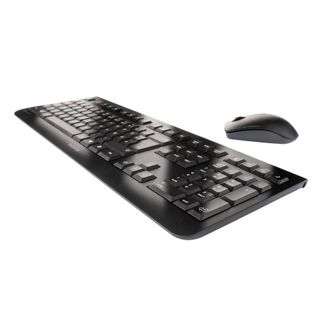 Cherry Teclado+Ratón Inalámbrico Inglés DW3000 Neg Main Image