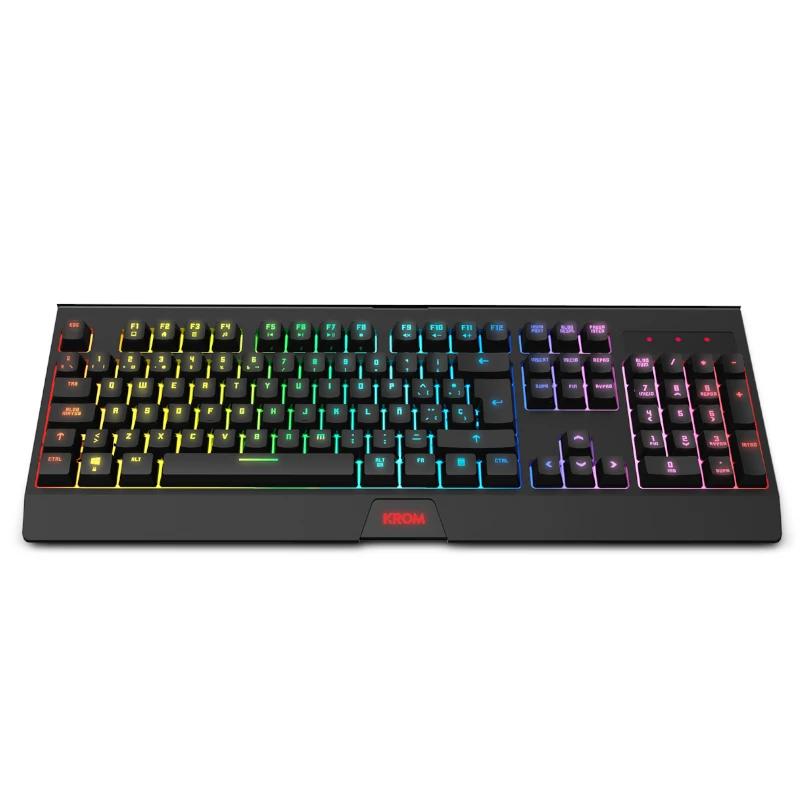 KROM KABALA  Kit Teclado y Ratón Wireless RGB SP