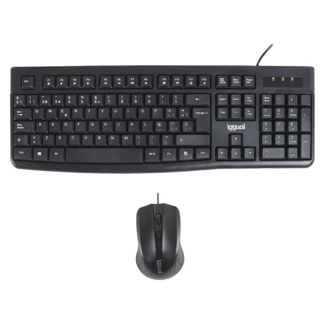 iggual Kit teclado y ratón CMK-BUSINESS2 negro Main Image