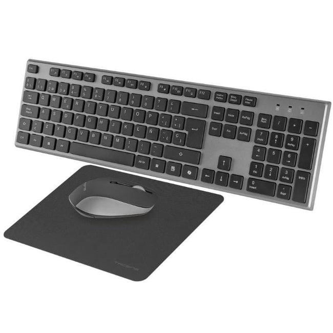 Tacens 3EN1 Teclado+Ratón+Alfom Inalámbrico Negro Hover Image