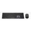 Gembird Kit Teclado+Ratón Inalámbr. Pro Slim Negro