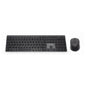 Gembird Kit Teclado+Ratón Inalámbr. Pro Slim Negro