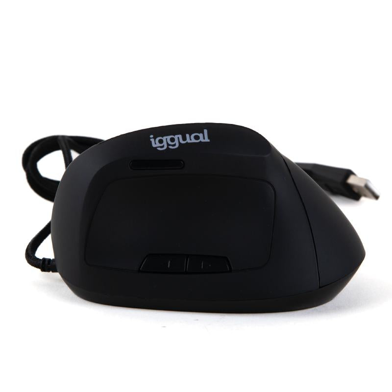 iggual Ratón ergonómico vertical USB ERGO-V