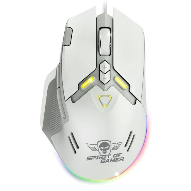 Spirit of Gamer Ratón Elite M60 Blanco RGB Hover Image