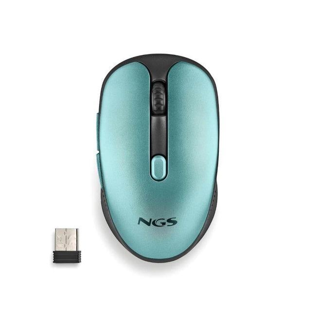 NGS Raton Inalambrico Recargable Silencioso Hielo Hover Image