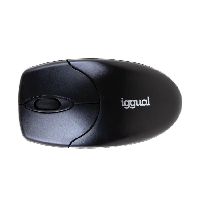 iggual Ratón inalámbrico WOM-BASIC2-1000DPI negro Hover Image