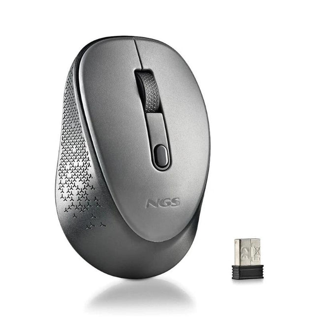 NGS RATON INALAMBRICO 800/1600DPI Gris Hover Image