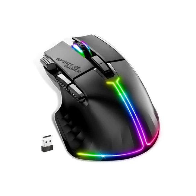 Spirit of Gamer Ratón Inalambrico Pro M5 Black Main Image