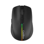 Coolbox Gaming Ratón W01 1600DPI Inalámbrico Negr