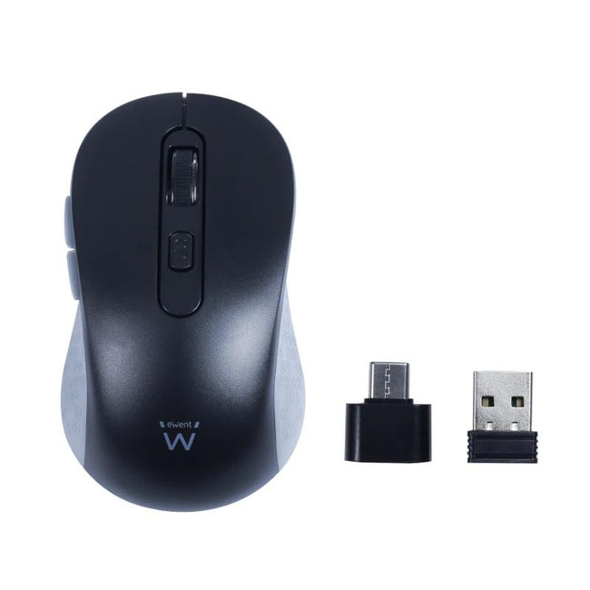 EWENT EW3204 Ratón inalámbrico 2.4GHz click silen Hover Image