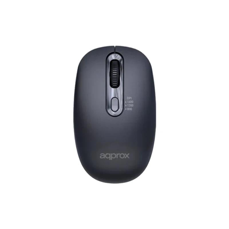 APPROX Ratón inalámbrico APPXM200 2.4GHZ Negro