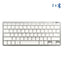 iggual Teclado Bluetooth Slim TKL-BT plata 2 canal