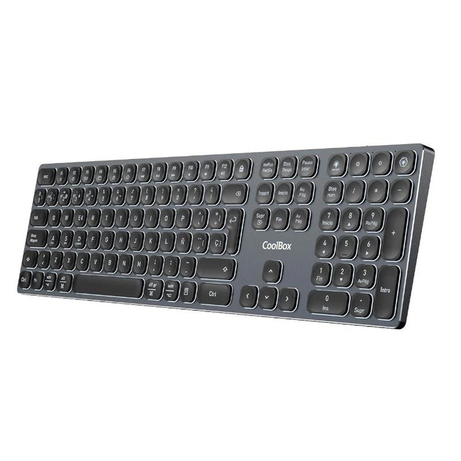 Coolbox Teclado Inal. Retroil.MOONLIGHT B431 Negro Hover Image