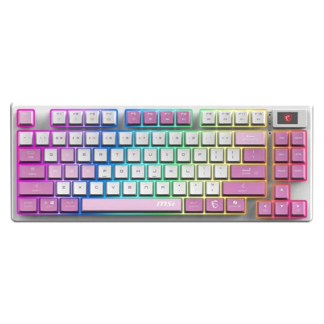 Msi Teclado FORGE GK600 TKL W VIOLET ES BT Hover Image