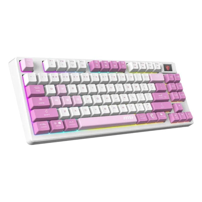 Msi Teclado FORGE GK600 TKL W VIOLET ES BT Main Image