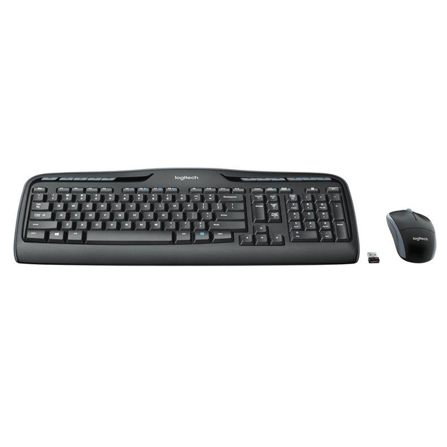 Logitech Teclado+ Ratón MK330 USB Negro Hover Image