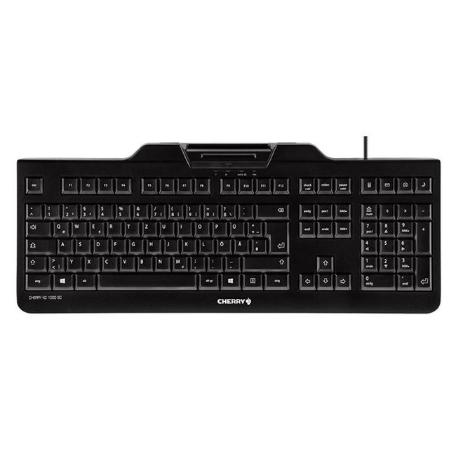 Cherry Teclado+lector chip integrado (DNIe) Negro Hover Image