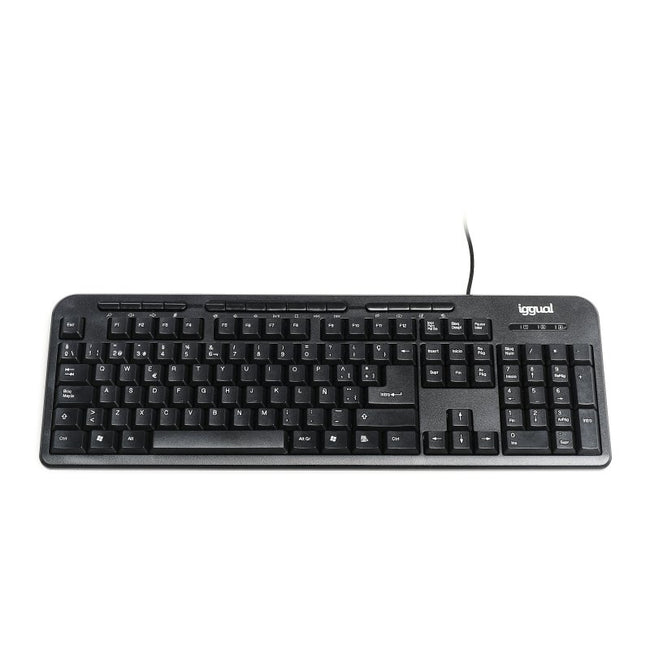 iggual Teclado multimedia CK-BASIC-120T negro Hover Image