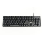 iggual Teclado USB estándar CK-FRAMELESS-105T