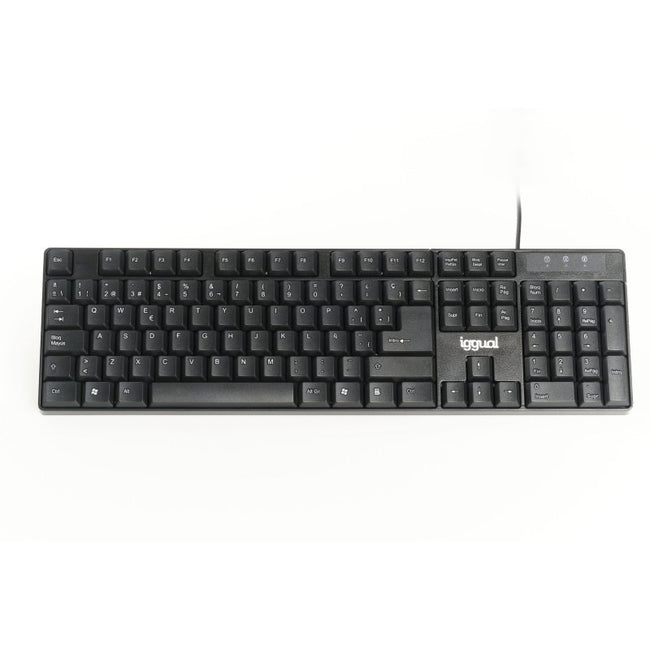 iggual Teclado USB estándar CK-FRAMELESS-105T Hover Image