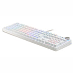 iggual Teclado gaming mecánico PEARL RGB blanco