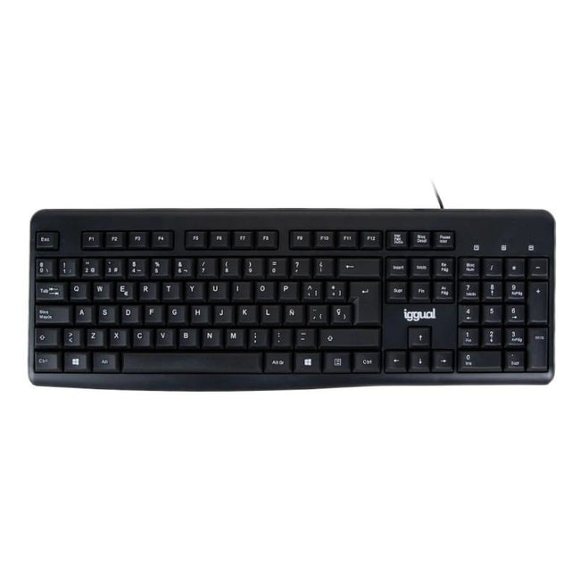 iggual Teclado estándar CK-BASIC2-105T negro Hover Image