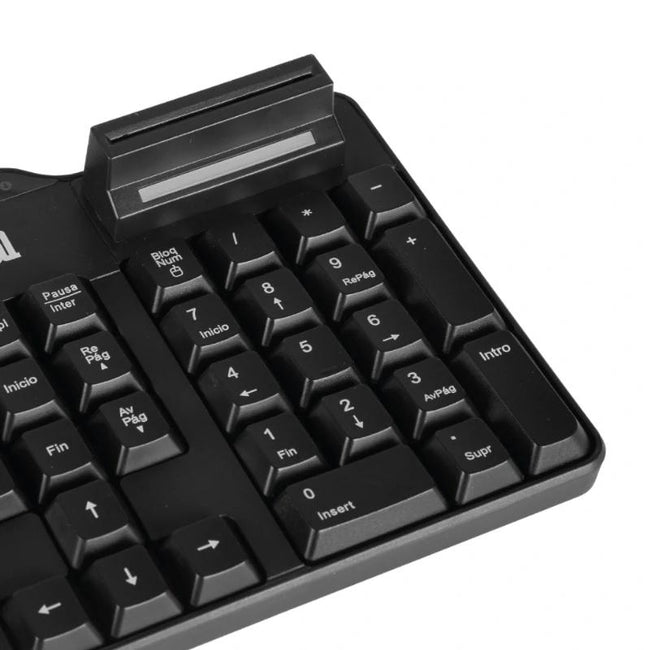 iggual Teclado con lector DNI CK-ID-DNI SMARTcard Main Image