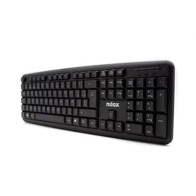 Nilox Teclado Compacto NXKBE000002 Usb Negro Main Image