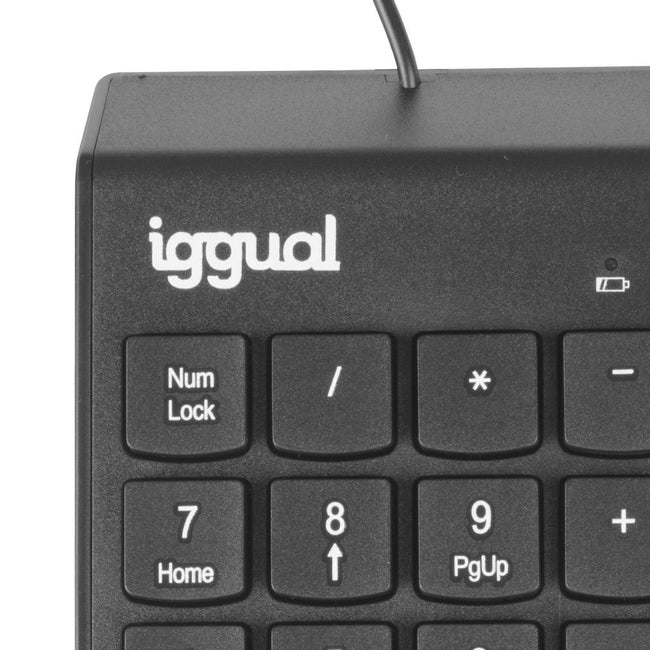 iggual Teclado numérico USB CK-NUM-19T negro Main Image