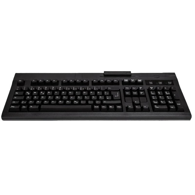 Cherry Teclado mecánico con lector chip+banda magn Hover Image