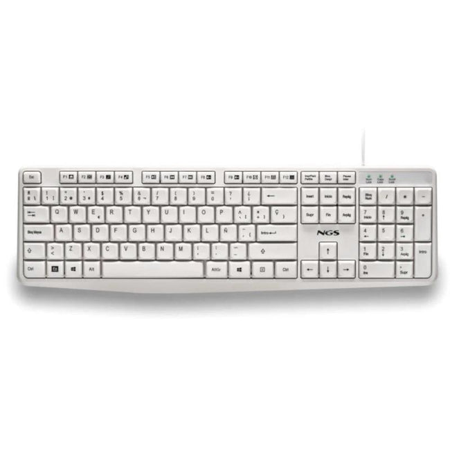 NGS Teclado USB-A 12 Teclas Multi Cable 1.5M Hover Image