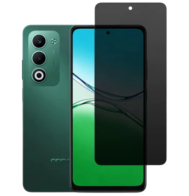 Protector de cristal templado Antiespía Oppo A5 4G / 5G Hover Image