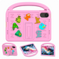Funda antigolpes dibujos animados para nios con correa Xiaomi Redmi Pad Pro 12.1 Rosa