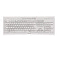 Teclado Cherry Stream 3.0 Usb Ultraplano Blanco