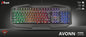 Teclado Trust Avonn Gaming Keyboard Gxt 830-rw (spain)