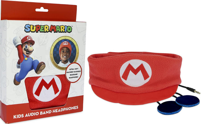 Auriculares Otl Kids Audio Band Headphones Super Mario (ps4/xbox/switch/movil/tablet) Hover Image