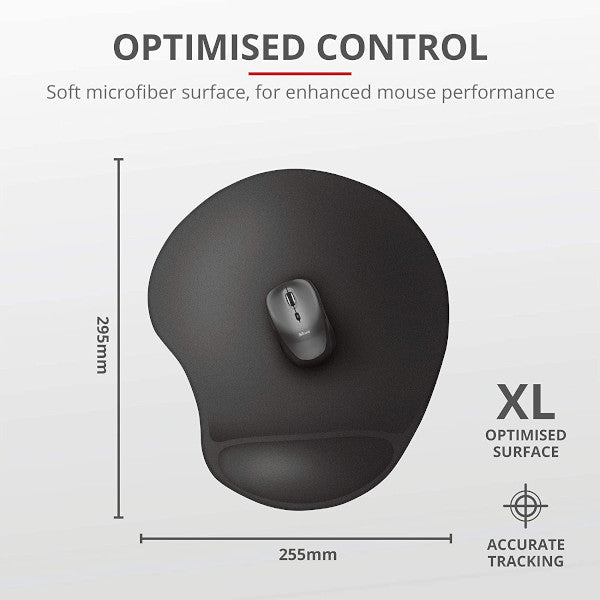 Alfombrilla Trust Bigfoot Mouse Pad Xl Black (negro) Hover Image