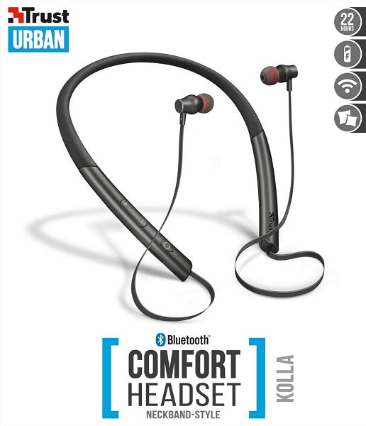 Auriculares Trust Urban Comfort Headset Bluetooth Kolla Hover Image