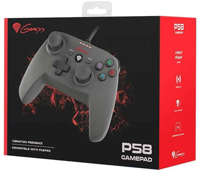 Mando Genesis Wired Gamepad P58 (pcd/ps3) Hover Image