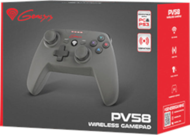 Mando Genesis Wireless Gamepad Pv58 (pcd/ps3) Hover Image