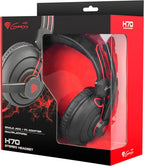 Auriculares Genesis Gaming Headset Single Jack + Pc Adapter H70 (consolas/movil/pc/mac)