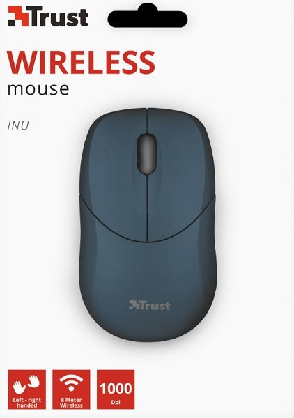 Ratón Trust Wireless Mouse Inu - Blue (azul) (sensor Optico De 1.000 Ppp Reales) Hover Image