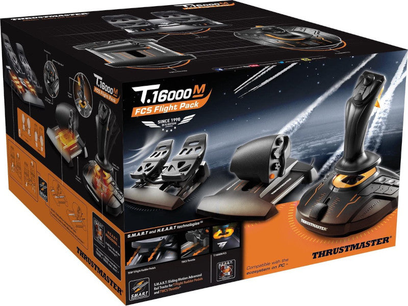 Gaming Stick Thrustmaster Joystick T.16000m Fcs Flight Pack