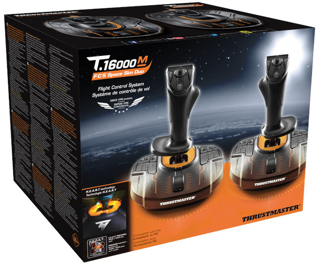 Gaming Stick Thrustmaster Joysticks T.16000m Fcs Space Sim Duo Hover Image