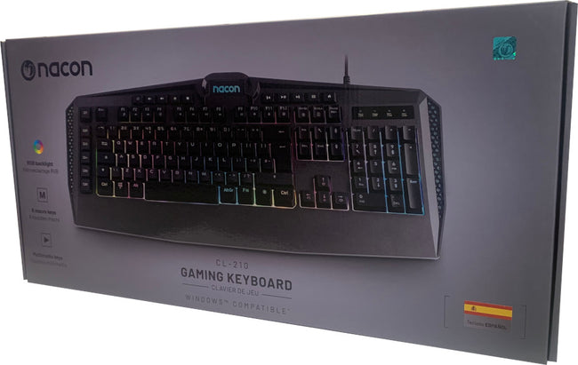 Teclado Nacon Gaming Keyboard Cl-210 Hover Image