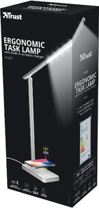 Lámparas Trust Ergonomic Task Lamp With Wireless Charger